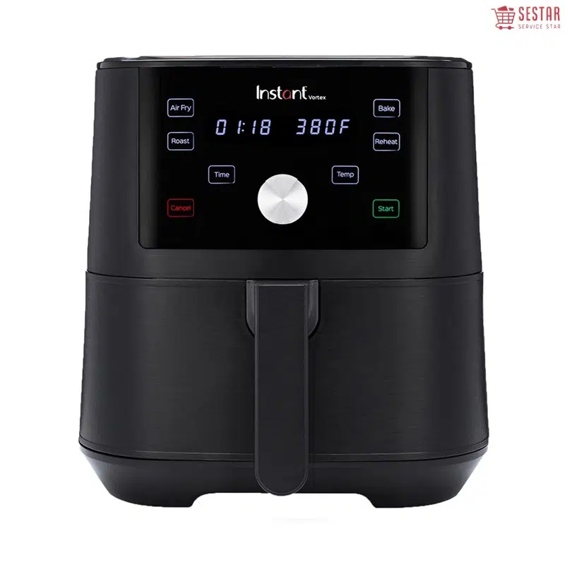 Instant Vortex 4L Friggitrice Ad Aria Multifunzione Nera