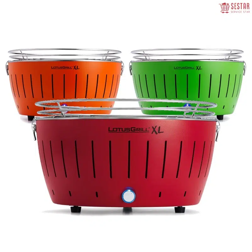 Lotusgrill Xl A Carbonella ⌀ 40,5 Cm Rosso - Arancio - Viola - Blu - Verde